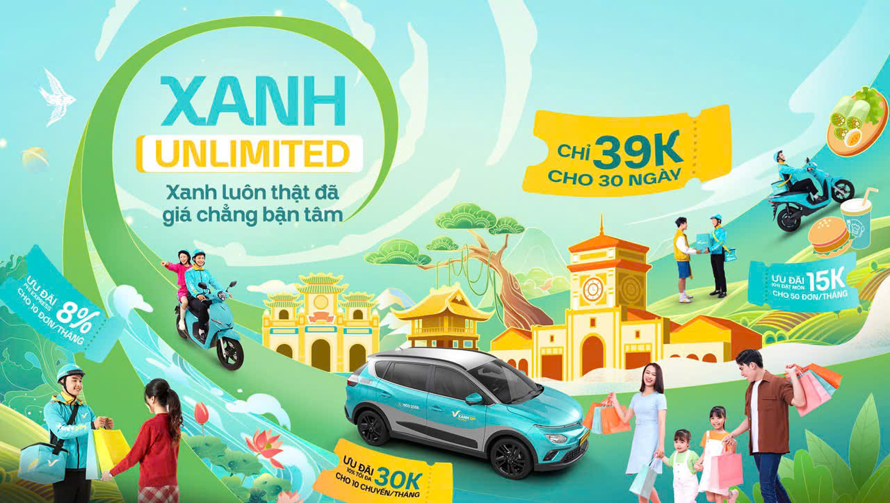 Ưu đãi taxi xanh Quảng Ngãi